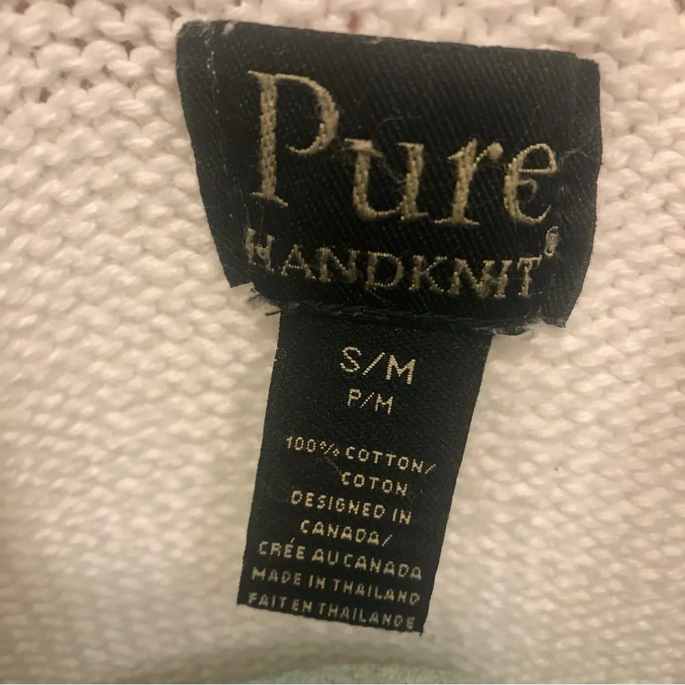 Pure Handknit sweater, size s/m - Picture 9 of 9